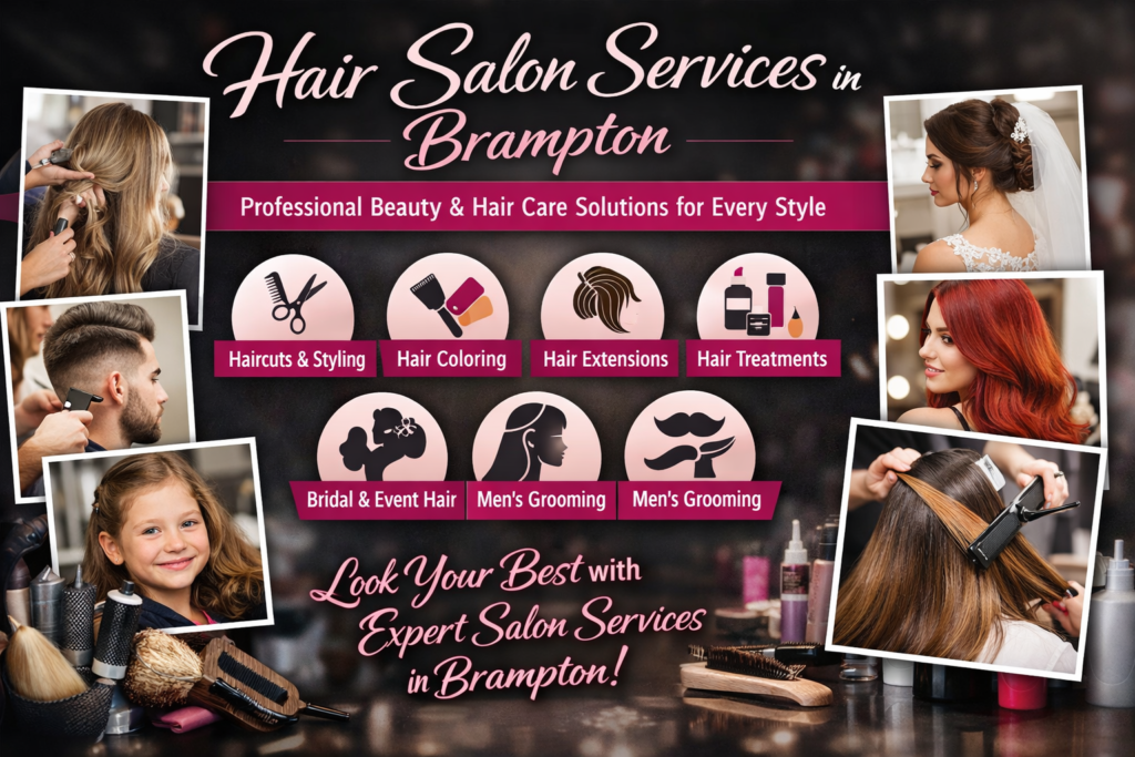 hair salon services in Brampton